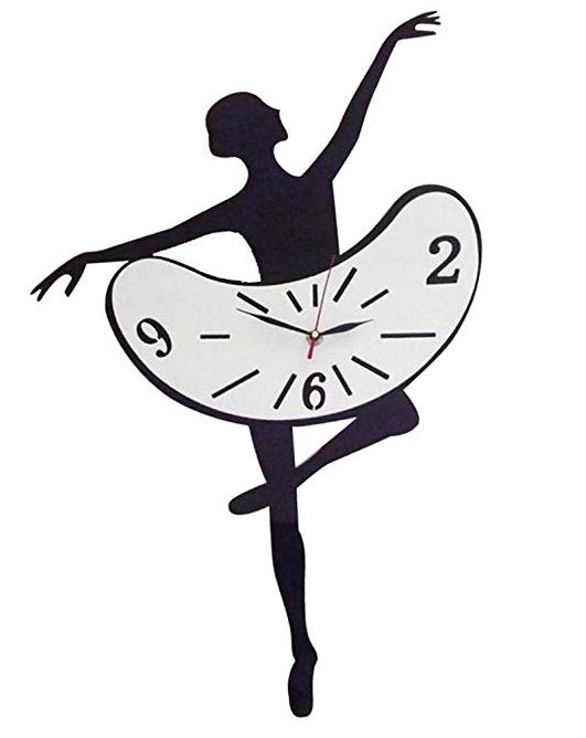 orologio ballerina arredare scuola di danza